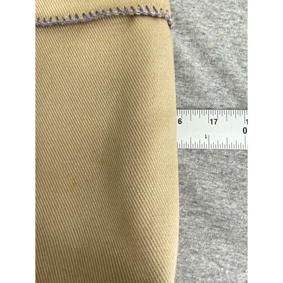 Ugg Australia Tote Womens Leather Canvas Khaki Purple Grab Shopping Bag Purse - Picture 11 of 14